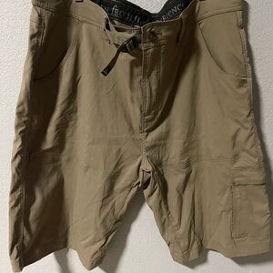 Prana Men's Cargo Shorts in Tan